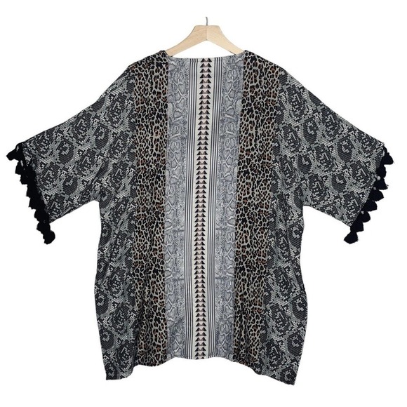 Anthropologie Conditions Apply Luca Tasseled Tunic Womens Plus Size 1X NWT $130 - Picture 10 of 16